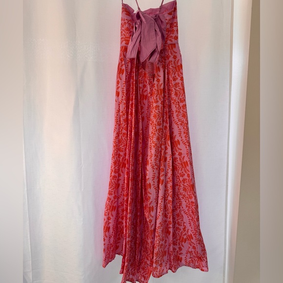 Red Dress Boutique Pink and Orange Maxi Dress - Picture 5 of 7